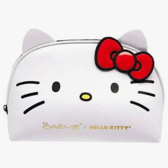 Hello Kitty Makeup Pouch by The Crème Shop - Picture 1 of 11